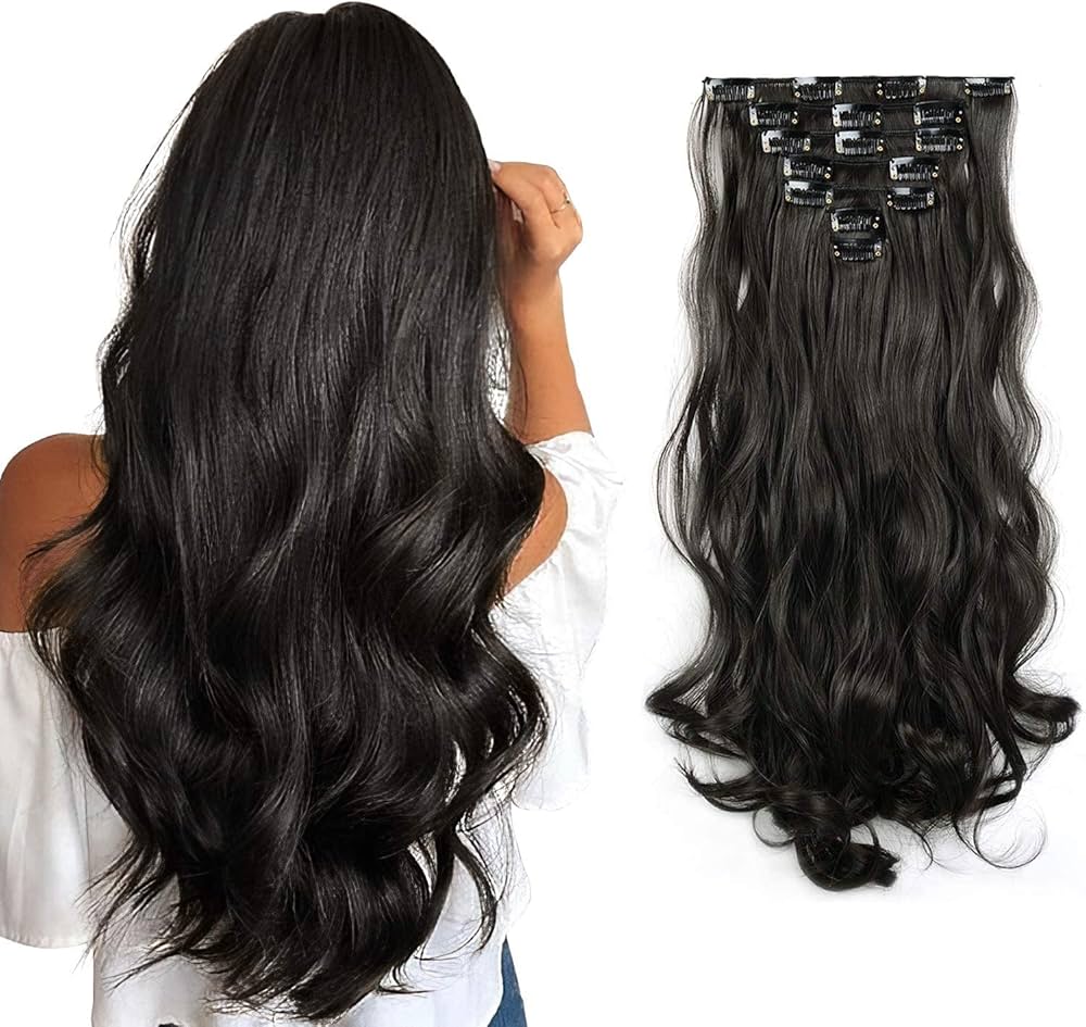 7 Piece Clip Set - Straight & Wavy