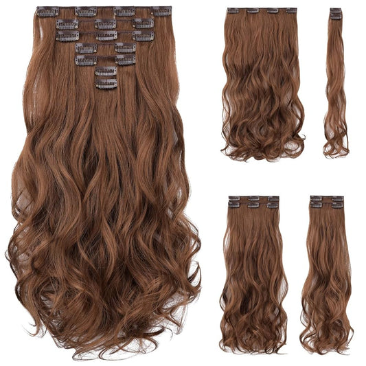 7 Piece Clip Set - Straight & Wavy